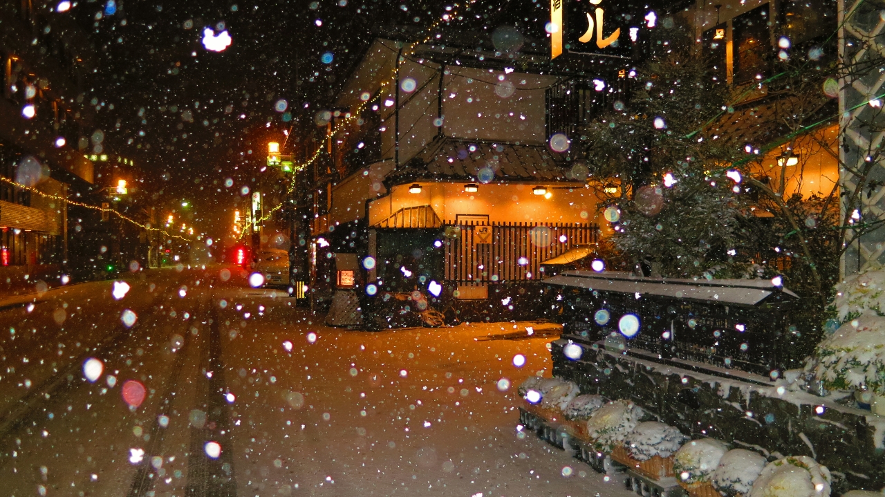 戸倉上山田温泉　積雪状況