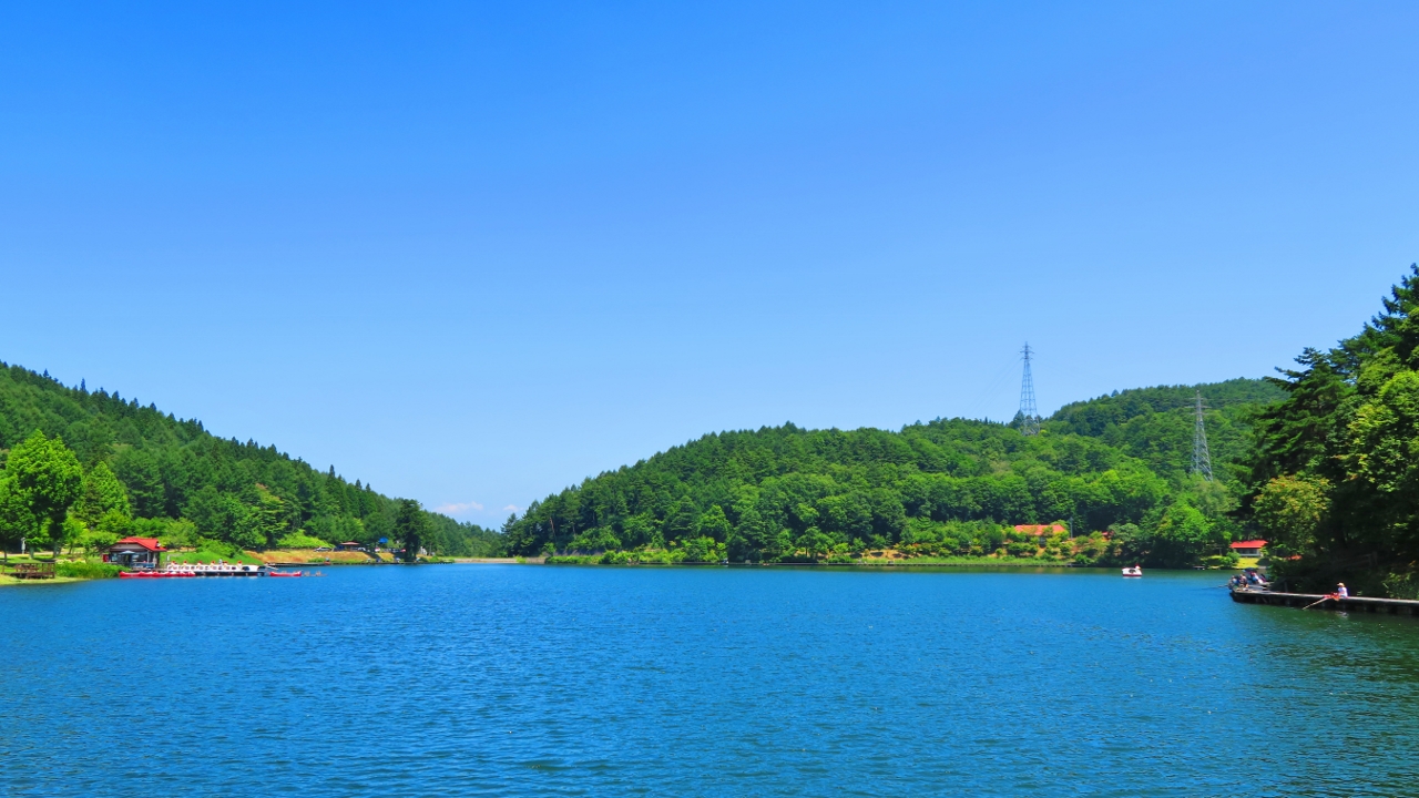 長野県麻績村聖高原聖湖釣り