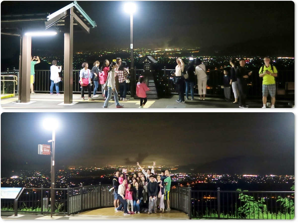 長野県千曲市姨捨駅夜景戸倉上山田温泉インバウンド台湾観光客