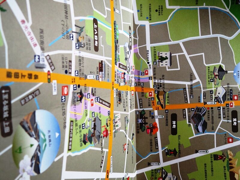 千曲市蔵の町稲荷山宿善光寺街道ウォーキングガイド