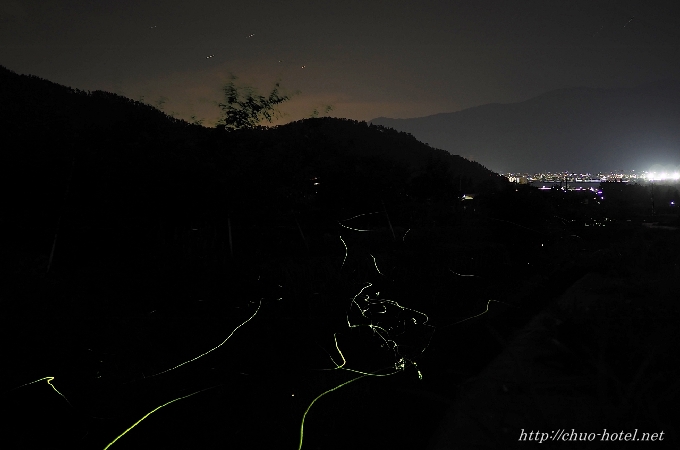 千曲市ホタル観賞上山田協和地区