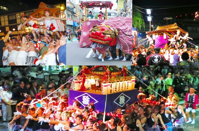 戸倉上山田温泉夏祭り花火大会