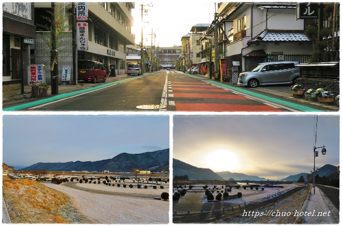 戸倉上山田温泉道路状況