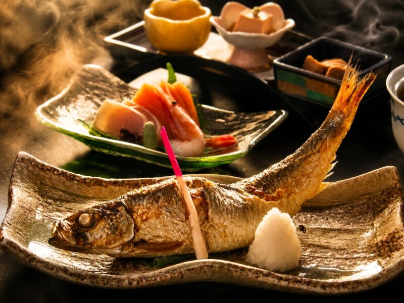 中央ホテル名物ニシン姿焼魚